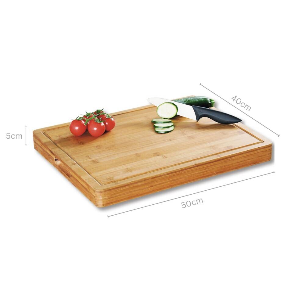 Kesper Tranchierbrett natur Bambus B/H/L: ca. 40x5x50 cm