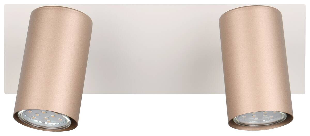 Reality Spot 2-flg. Marley kaffee Metall B/H/L: ca. 30x15x9 cm null 2 Brennstellen