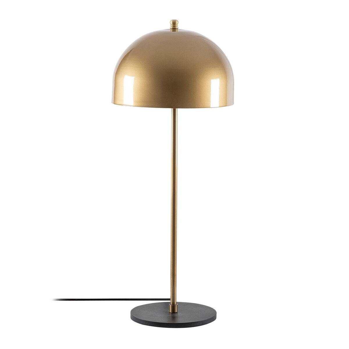 Opviq Tischleuchte Can gold schwarz Metall B/H/T/L/D: ca. 24x58x24x24x25 cm E27 1 Brennstellen