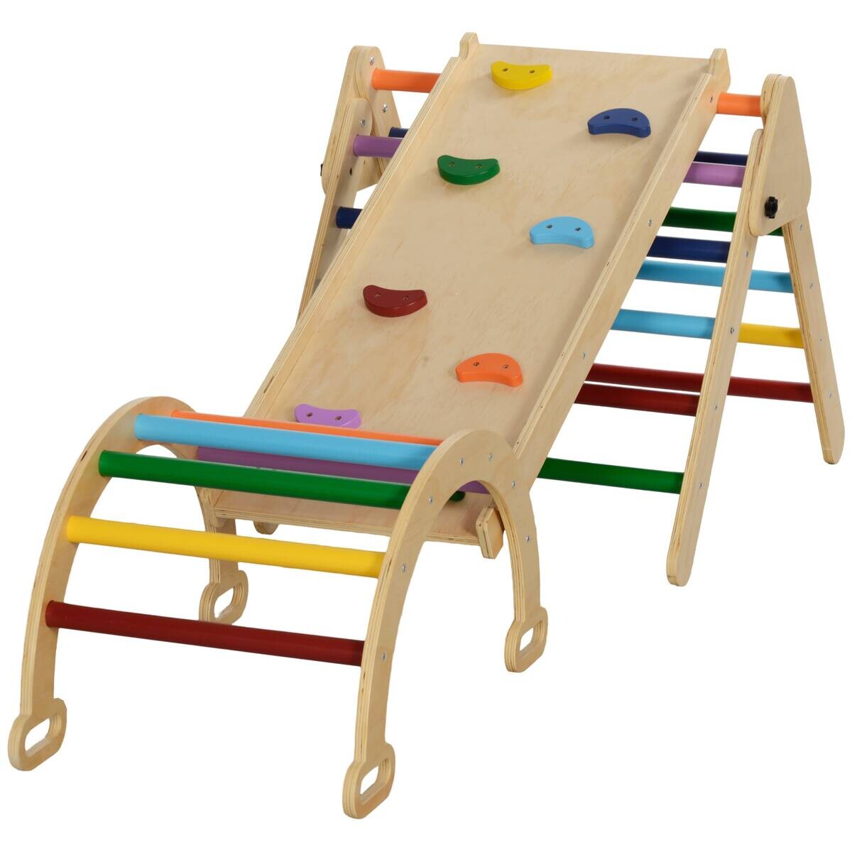 AIYAPLAY Klettergerüst multicolor B/H/L: ca. 64,5x63x178 cm