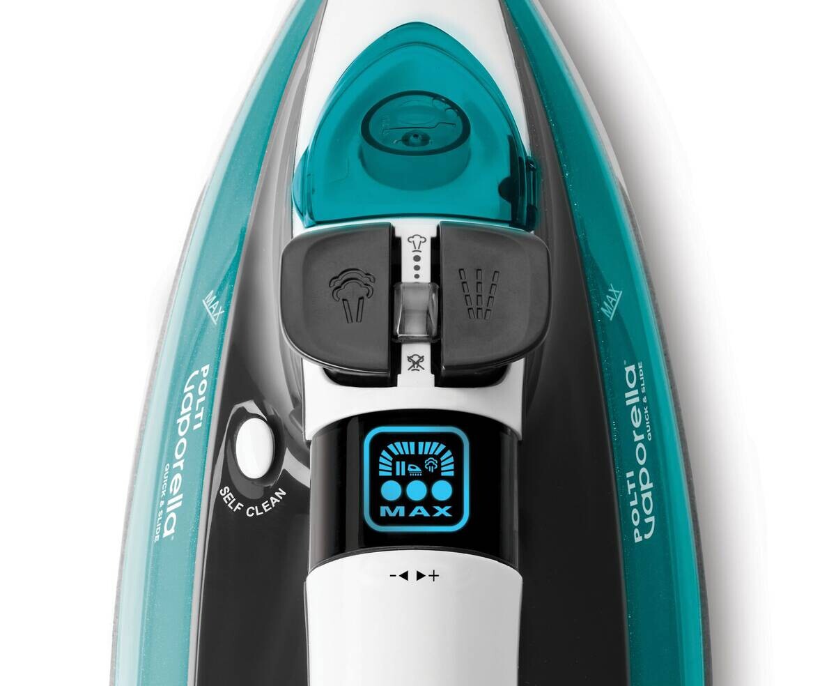 Polti Polti Dampfbügelautomat QS220 grün weiß Keramik B/H/L: ca. 31x15,5x31 cm