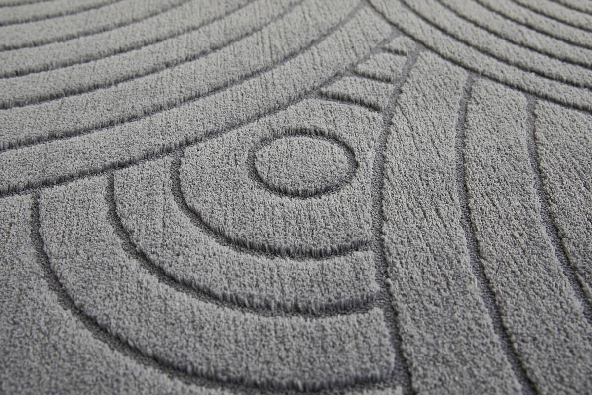 Andiamo Teppich Ferno Geo anthrazit B/L: ca. 120x170 cm