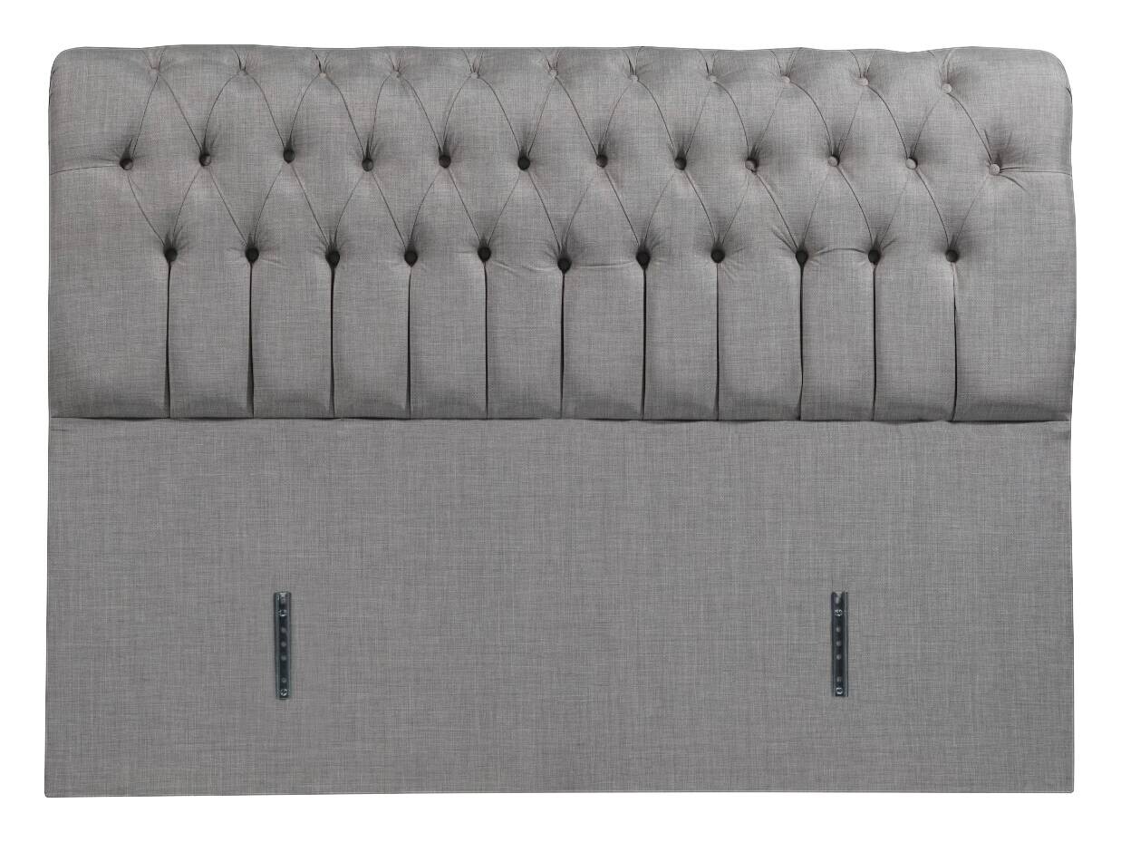 Polsterbett Elegance grau Liegefläche B/L: ca. 180x200 cm