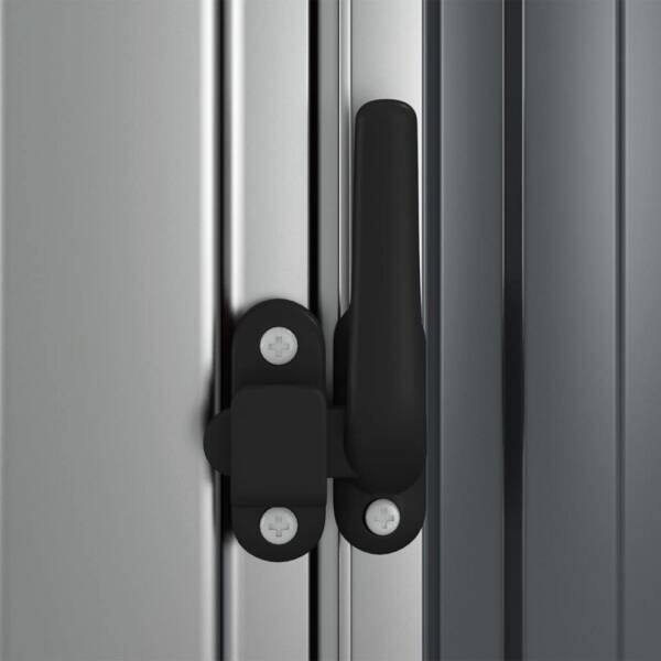 vidaXL Geräteschuppen grau B/H: ca. 180,5x209,5 cm