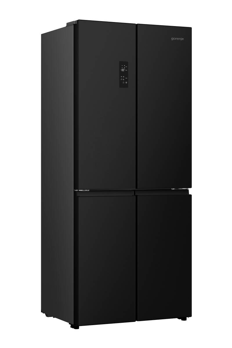 Gorenje Cross-Door NRM819D61BX schwarz B/H/T: ca. 79,4x190x65 cm