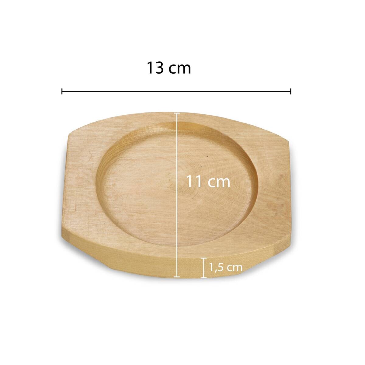 ECHTWERK Mini-Kochtopfset schwarz Eisen B/H/L: ca. 13x9,5x13 cm