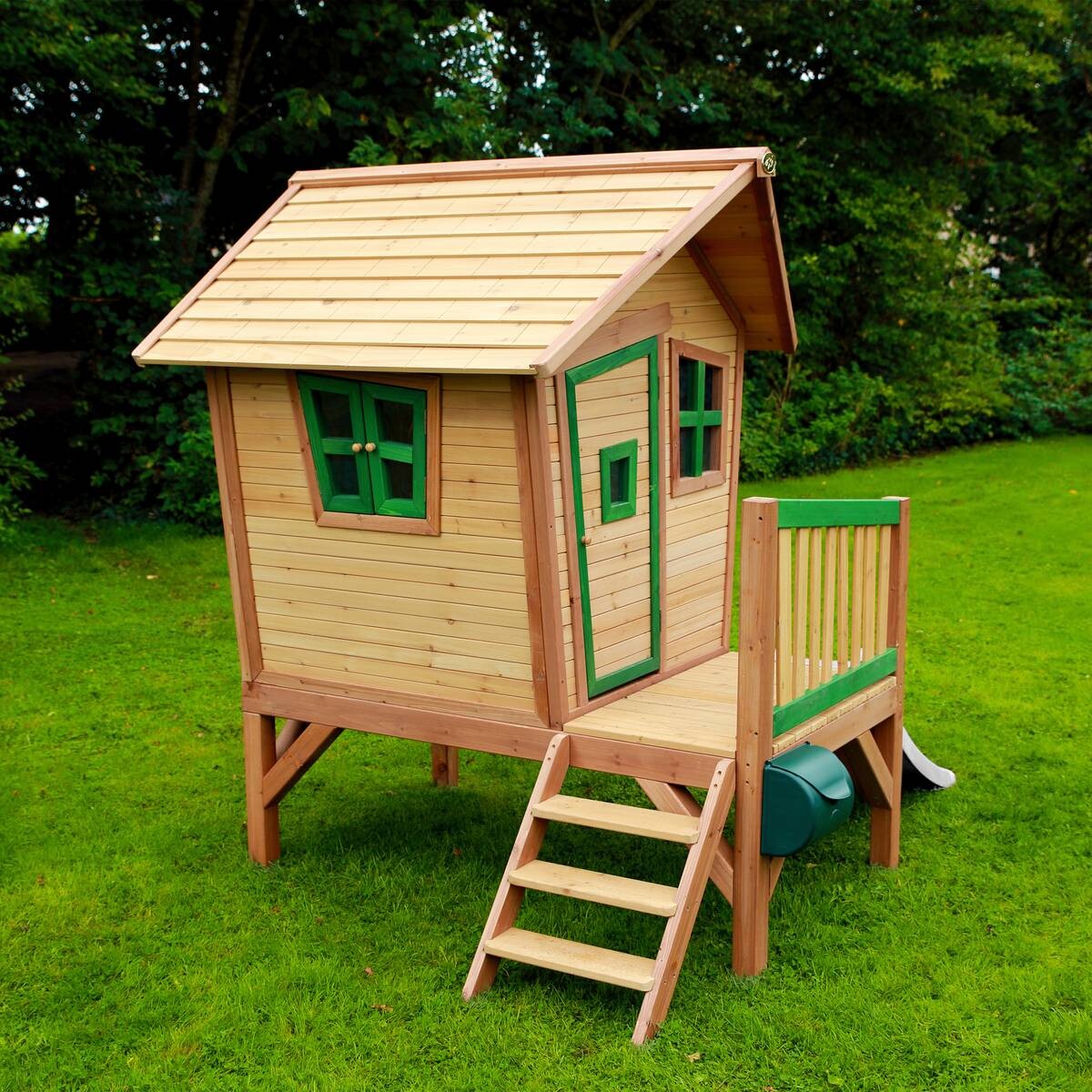 AXI Spielhaus Robin grün B/H/L: ca. 264x203x177 cm