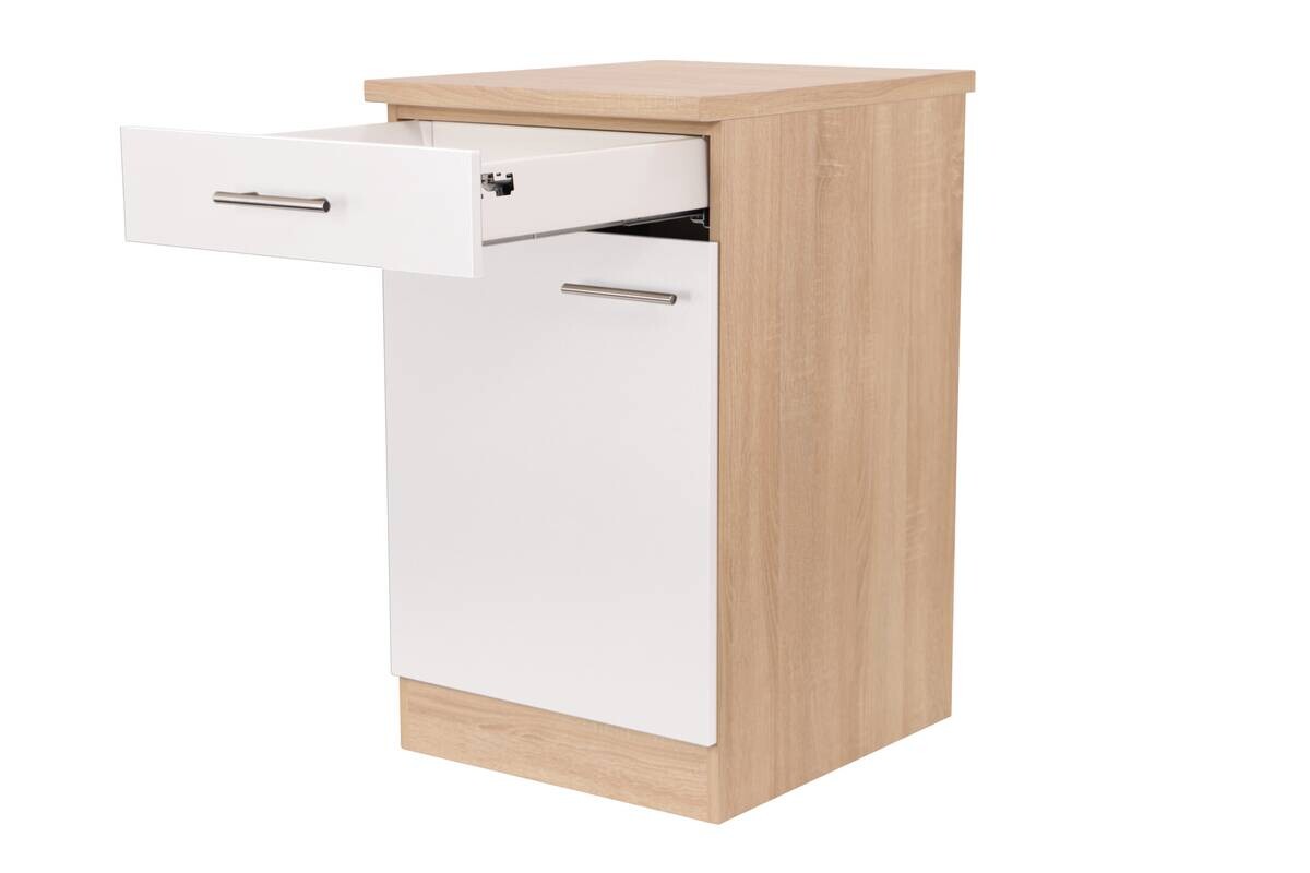 Unterschrank Merle weiß B/H/T: ca. 50x85x60 cm