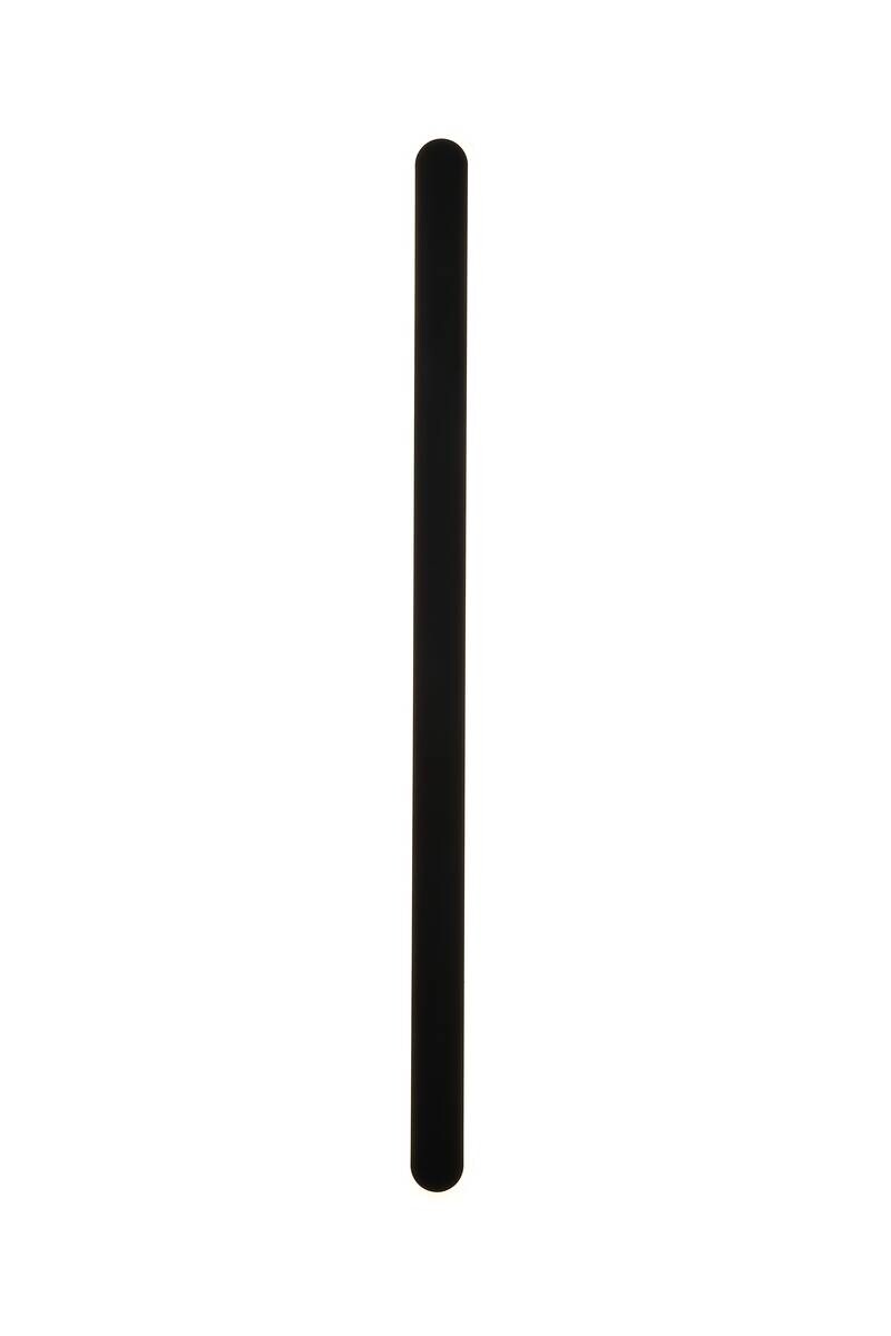LED-Außenwandleuchte sand schwarz B/H/T: ca. 8x120x5 cm