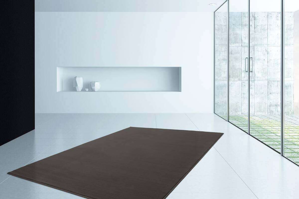 Kayoom Kurzflorteppich Passage 495 anthrazit B/L: ca. 80x150 cm