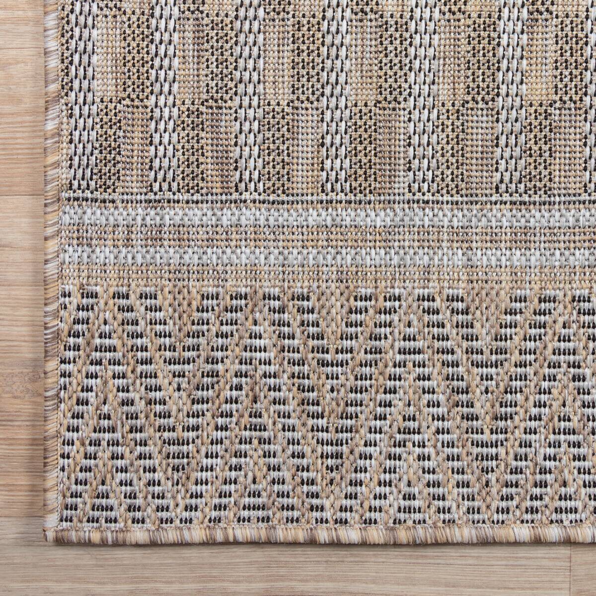 Sanat Outdoorteppich MELISSA braun B/L: ca. 140x200 cm