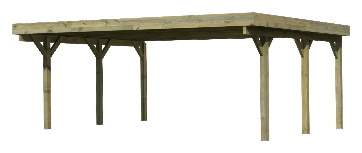 Karibu Carport Classic 1A B/H/T: ca. 598x237x480 cm