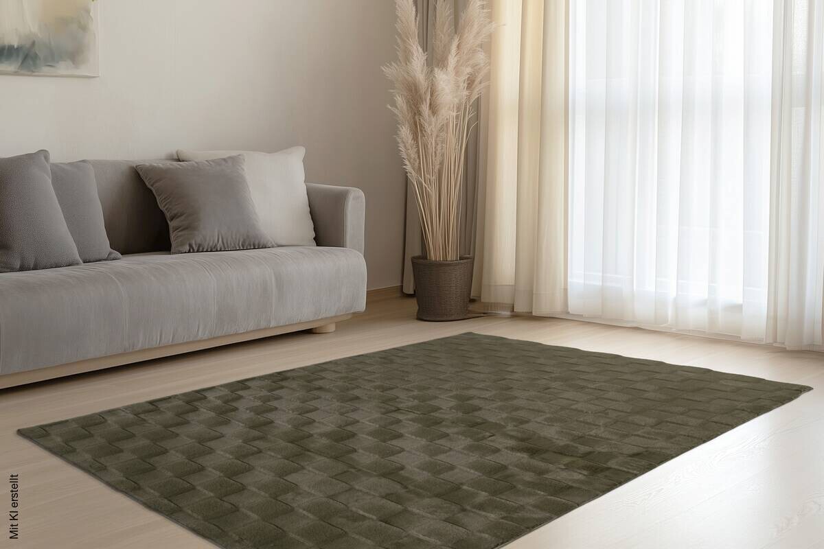 Kayoom Teppich Botany 625 grün B/L: ca. 160x230 cm