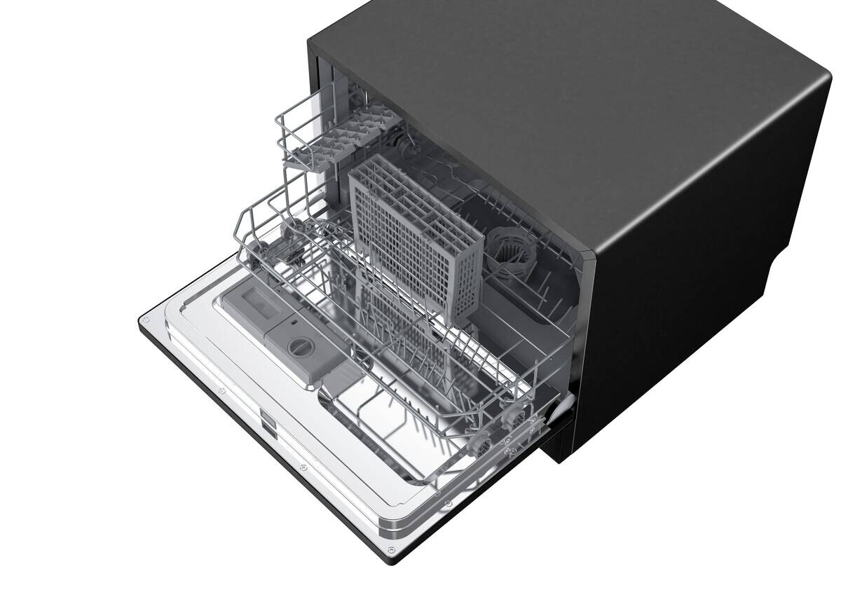 POCOline Tischgeschirrspüler TGSP6D49B schwarz B/H/T: ca. 55x45x50 cm