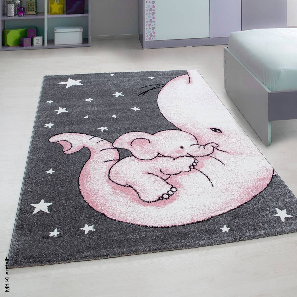 Ayyildiz Teppich KIDS pink B/L: ca. 160x230 cm