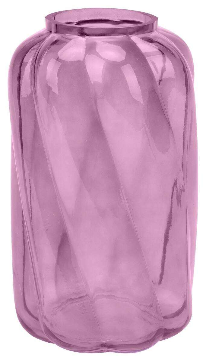 POCOline Vase grau Glas H/D: ca. 20x12 cm