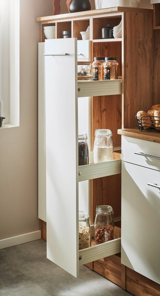 Respekta Winkelküche Hilde weiß matt B/H/T: ca. 310x205x172 cm