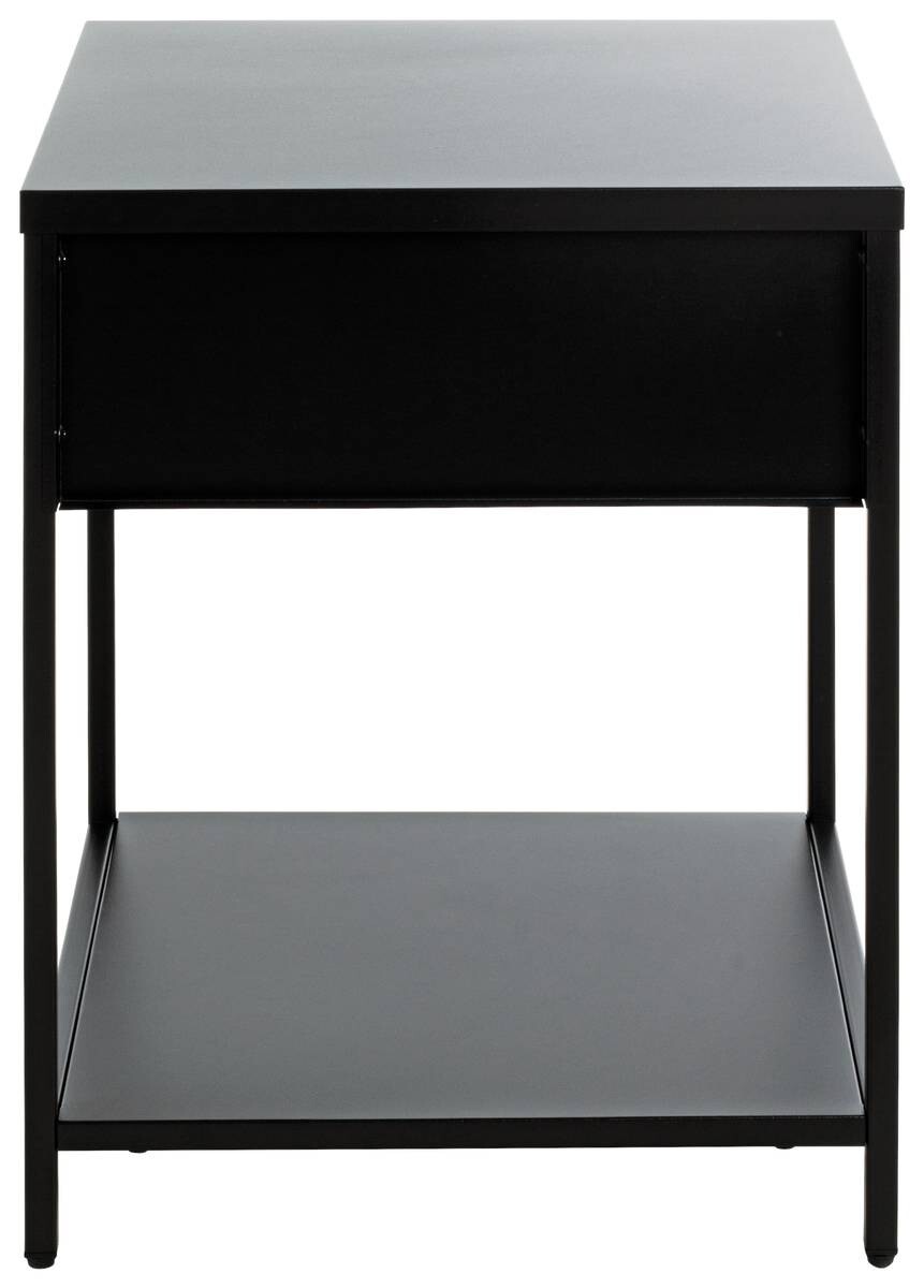 Beistelltisch schwarz B/H/T: ca. 40x53x40 cm