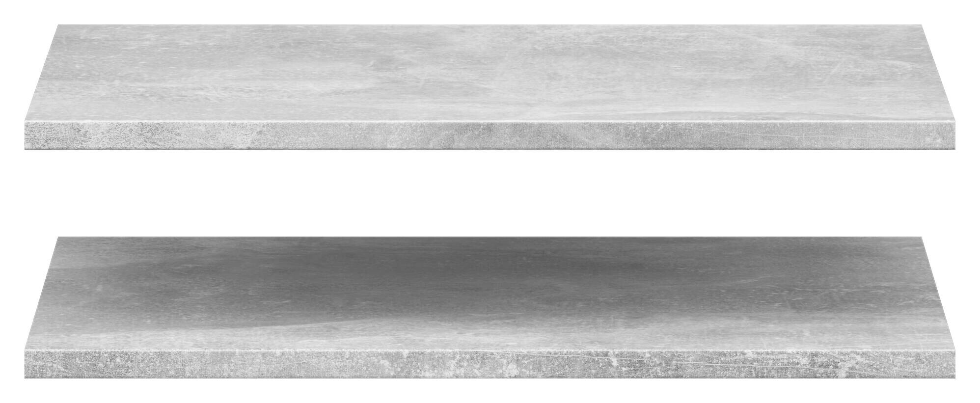 Einlegeböden-Set Multi-Stauraum Typ 58 Beton Optik B/H/T: ca. 47x1,5x36 cm