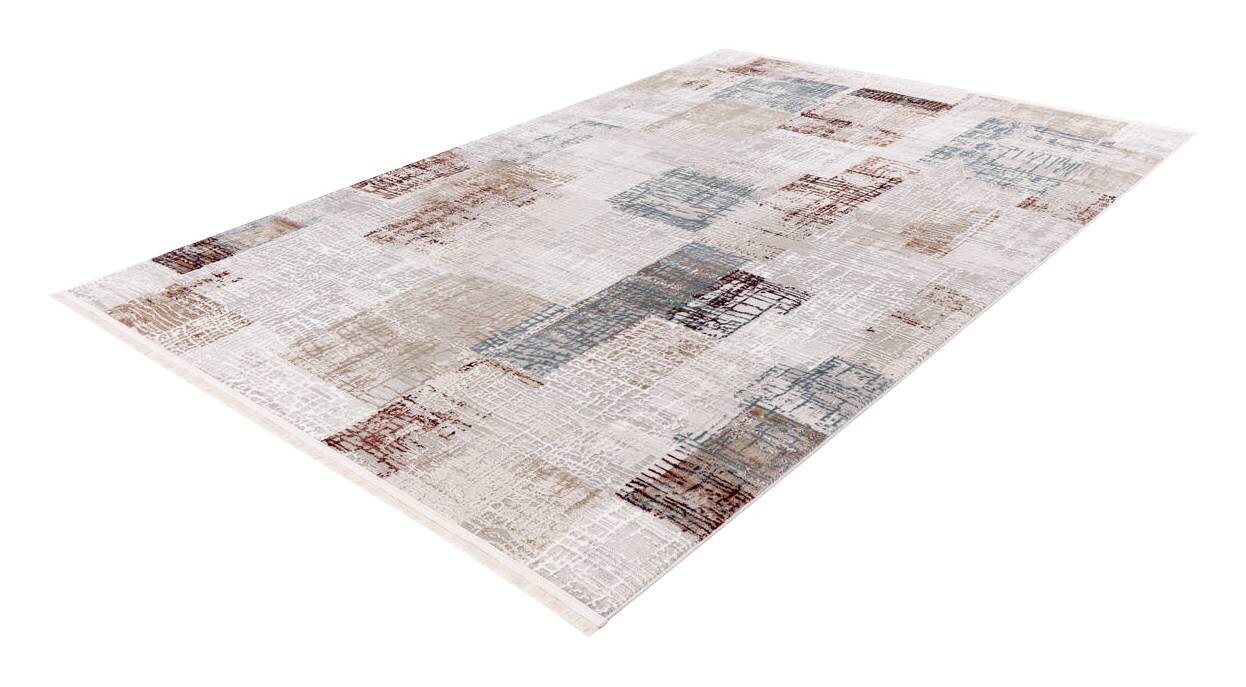 360Living Teppich Akropolis grau B/L: ca. 200x300 cm | grau, rosa | 200,00/300,00 cm
