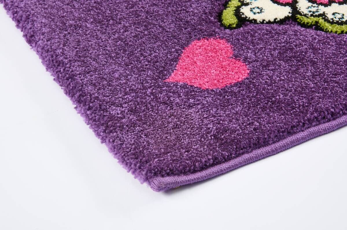 Kinderteppich Casino Kids lila B/L: ca. 120x170 cm