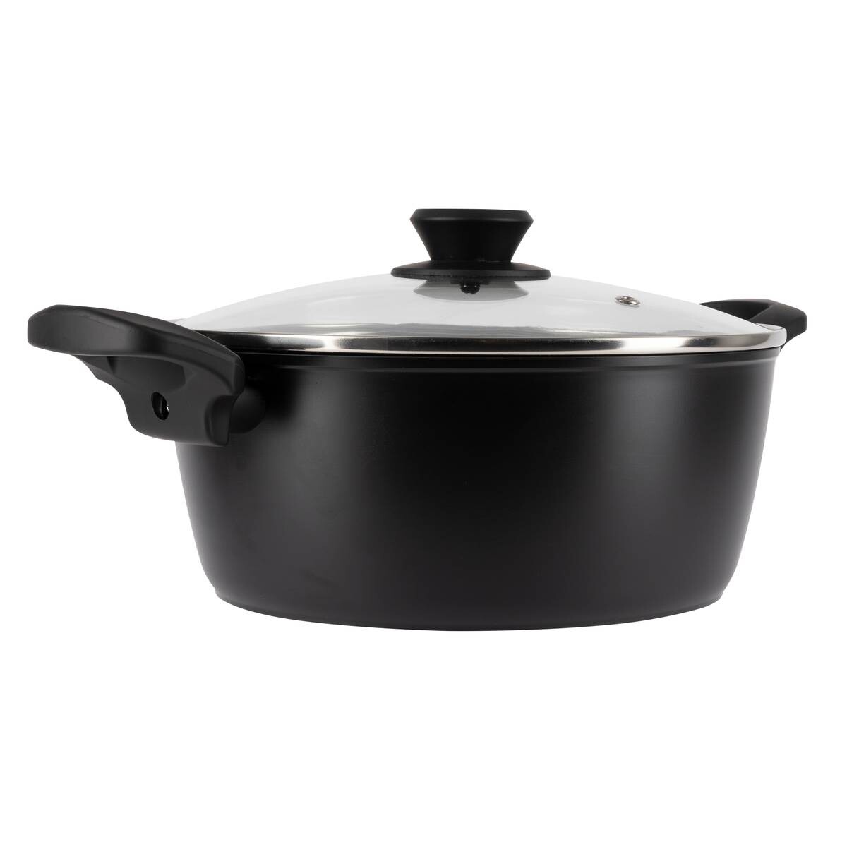 SAN IGNACIO Kochgeschirrset Tormes schwarz Aluminium 4 tlg.