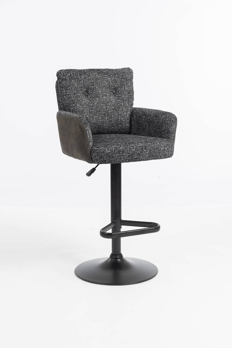 Barhocker Lecce anthrazit B/H/T: ca. 54x98x58 cm
