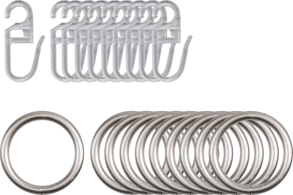 Ringe silber Metall D: ca. 2,85 cm