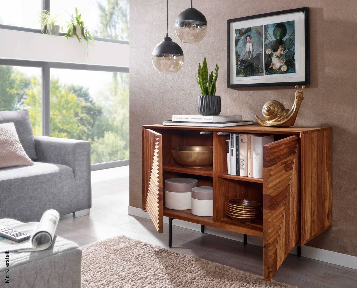 Sideboard rosenholz Nachbildung B/H/T: ca. 100x71x40 cm