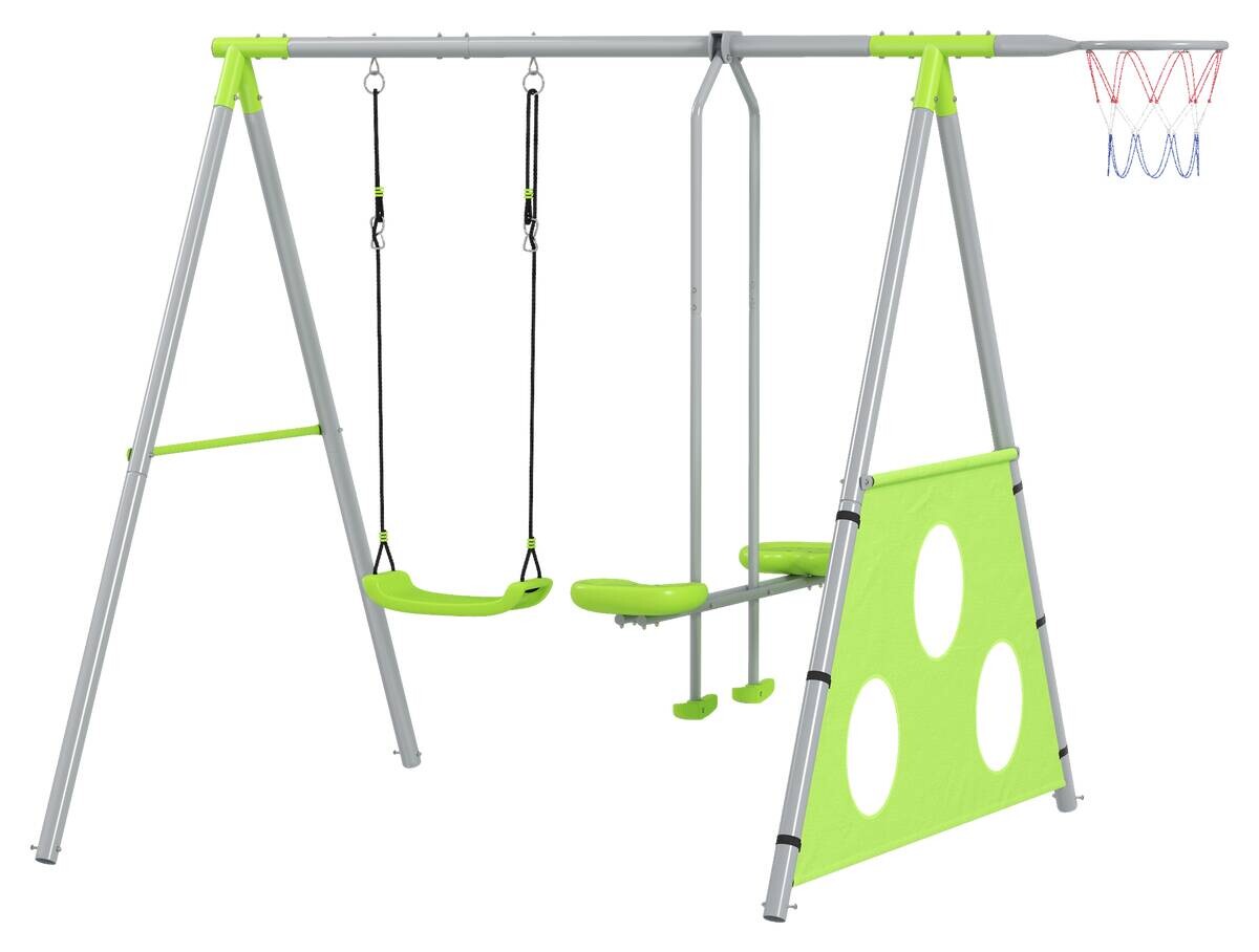 AIYAPLAY Kinderschaukel grün B/H/L: ca. 180x182x215 cm