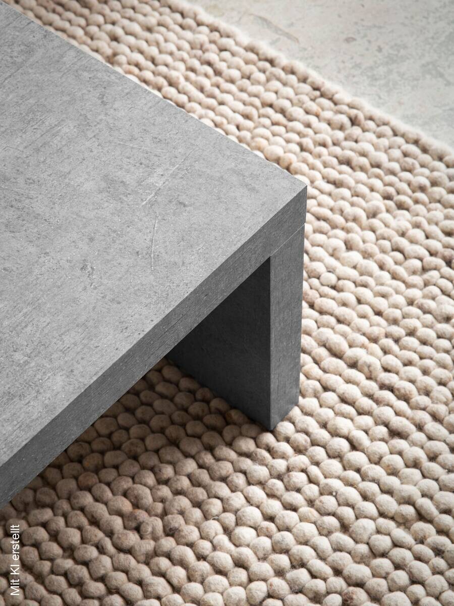 Couchtisch Beton Optik B/H/T: ca. 110x35x55 cm