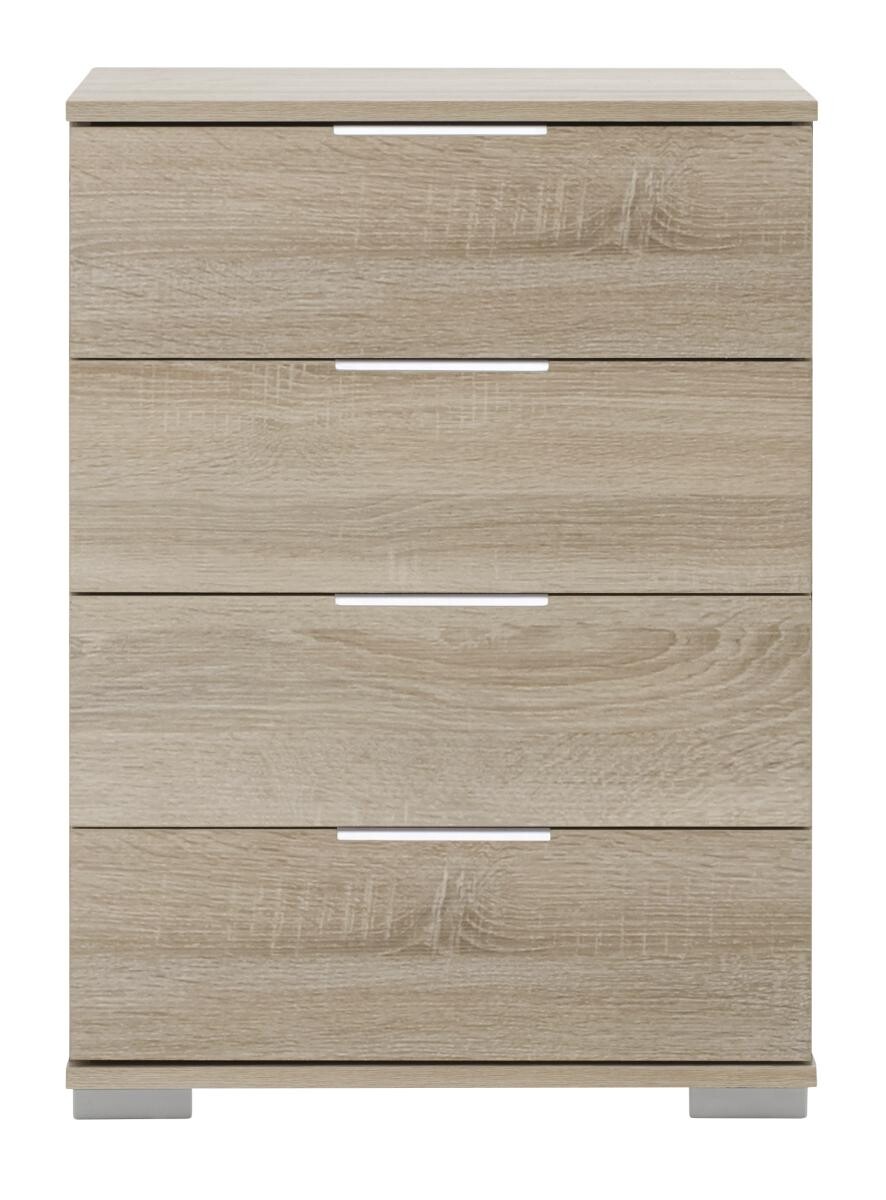 Nachtkonsole Easy Plus Eiche Sägerau Nachbildung B/H/T: ca. 52x74x38 cm