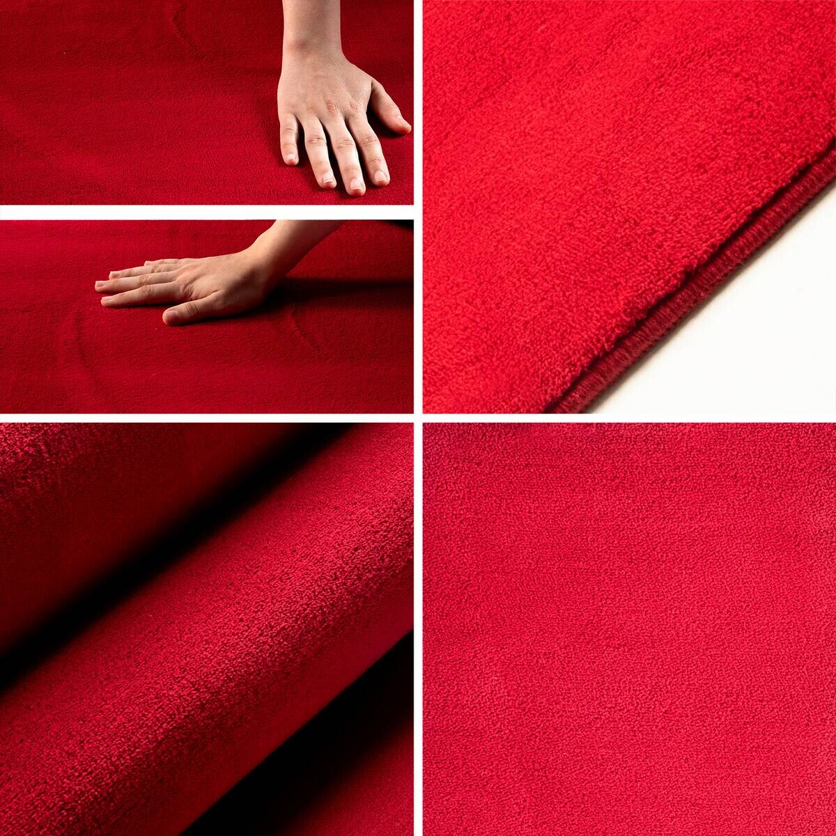 Ayyildiz Teppich SKY rot B/L: ca. 120x120 cm