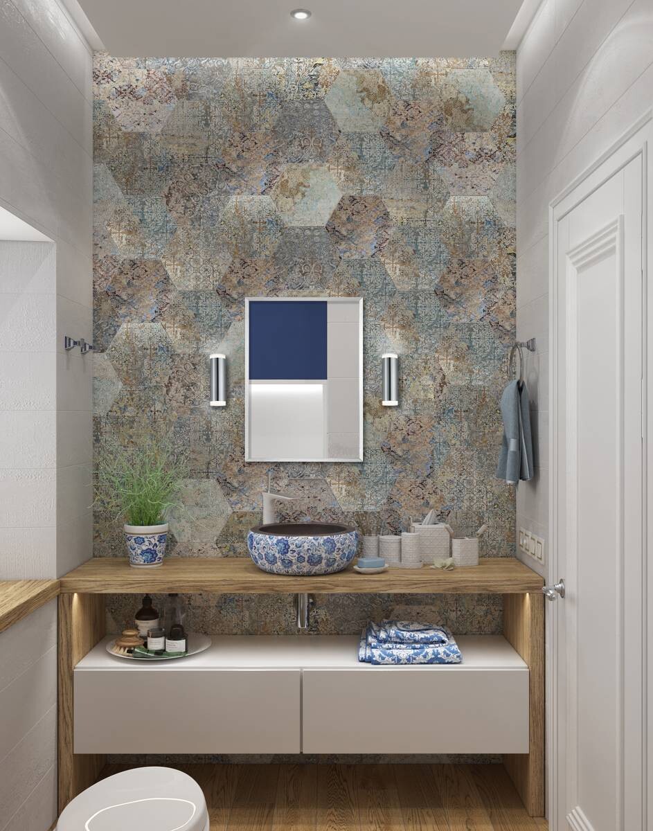 Facettenspiegel Rosi B/H: ca. 40x60 cm