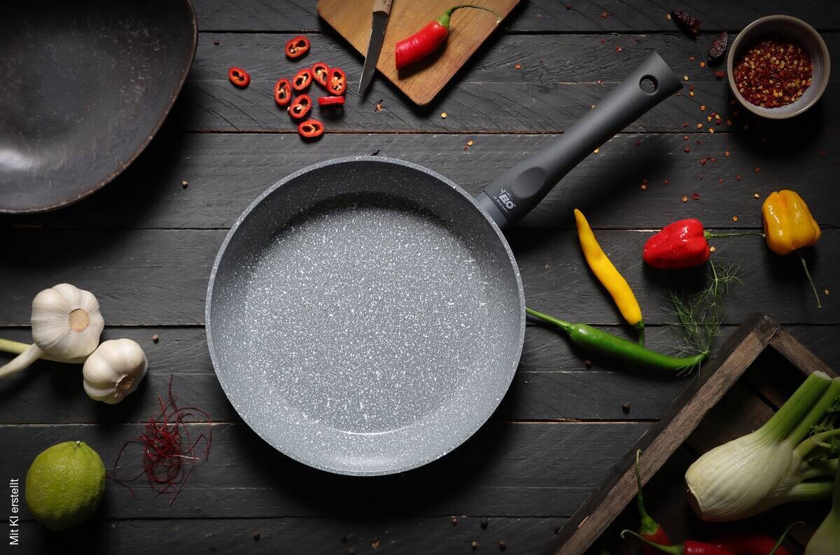 ELO Pfanne grau Aluminium D: ca. 20 cm
