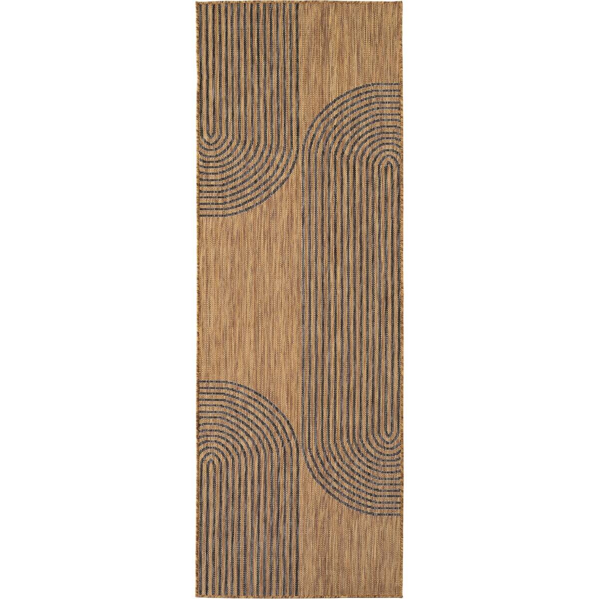 Ayyildiz Flachwebteppich MIRA schwarz B/L: ca. 80x250 cm