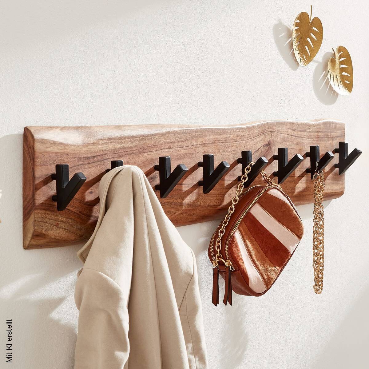 Wandgarderobe B/H/T: ca. 90x19x9 cm