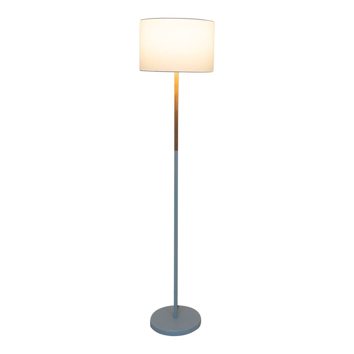 Näve Leuchten Stehlampe 2088023 weiß Textil Kunststoff Metall B/H/T: ca. 36x150x36 cm 1 Brennstellen