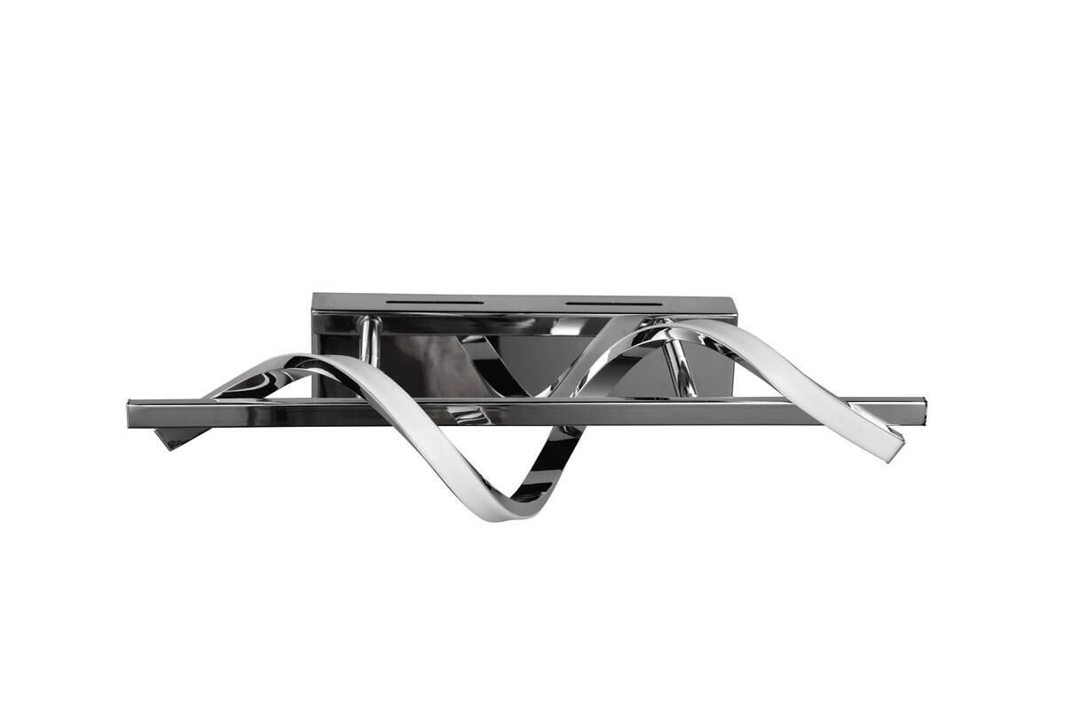 Reality LED-Wandleuchte R22201106 Isabel Chrom Metall B/H: ca. 46x12 cm 1 Brennstellen