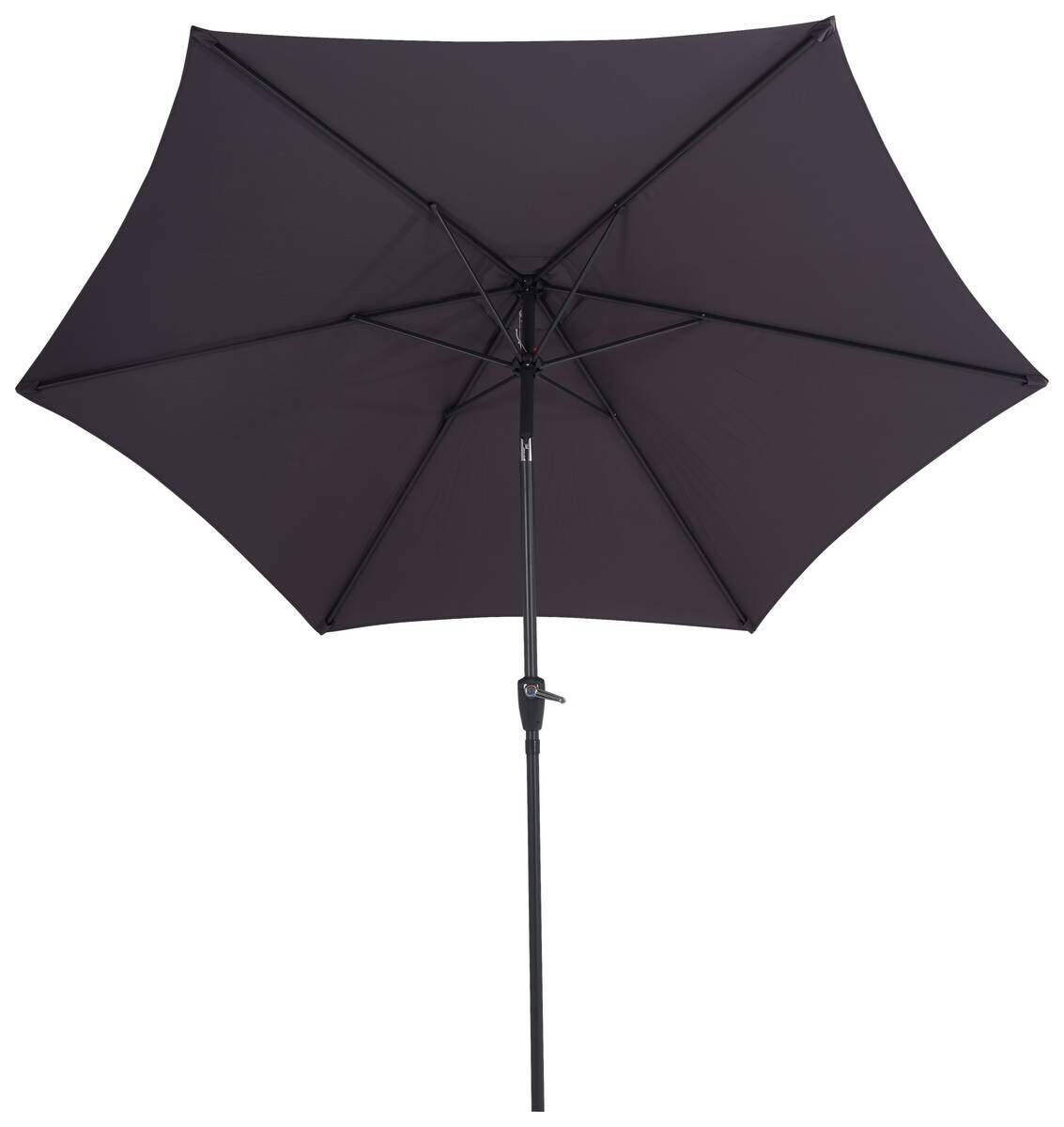POCOline Sonnenschirm anthrazit Polyester H/D: ca. 240x300 cm