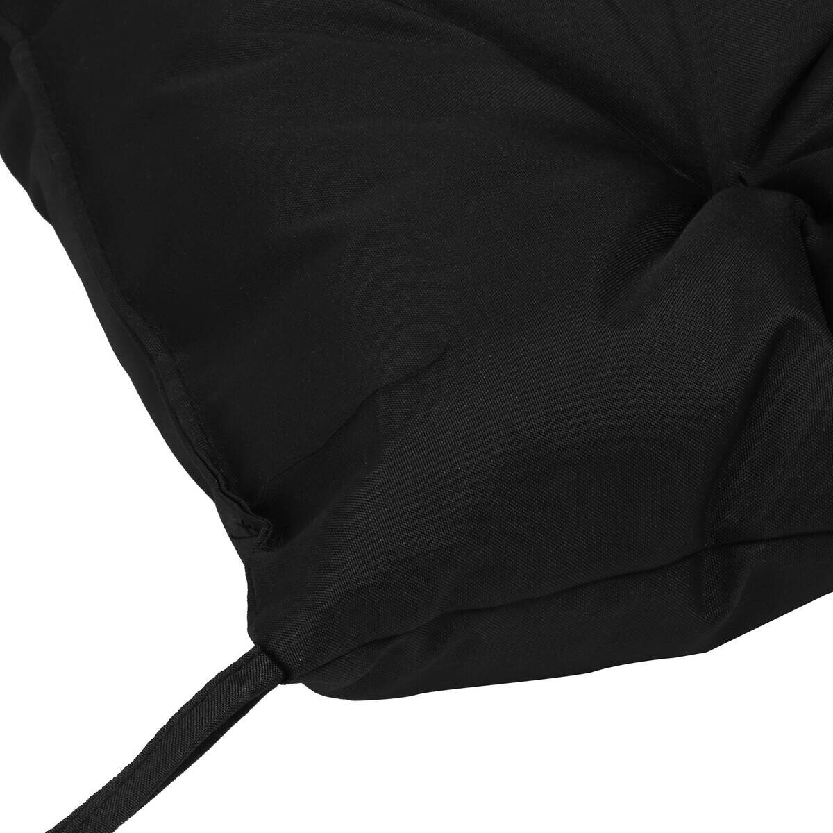 Outsunny Bankauflage schwarz Schaumstoff B/H/L: ca. 98x8x100 cm