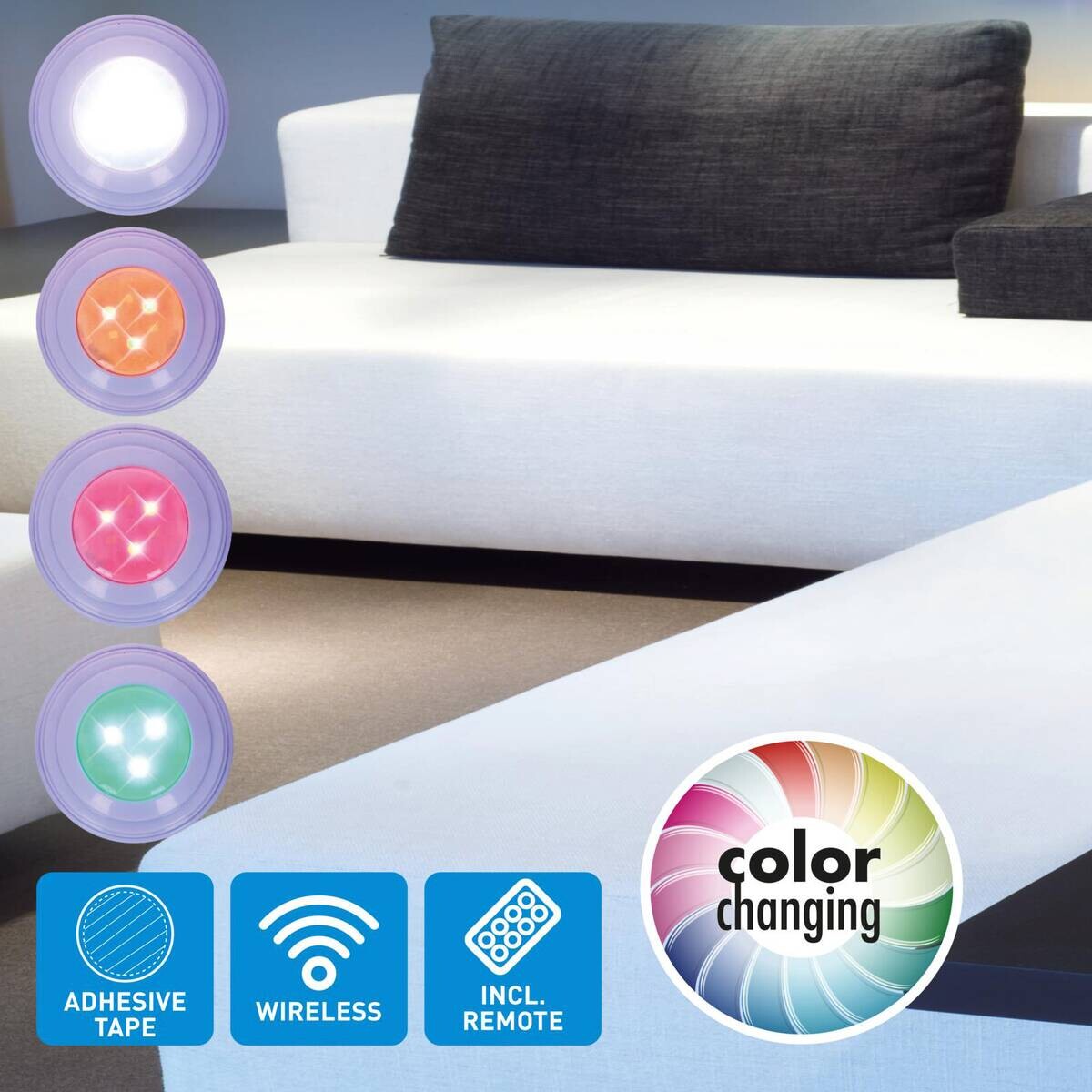 Grundig Spots B/H/L: ca. 6,9x2,9x6,9 cm