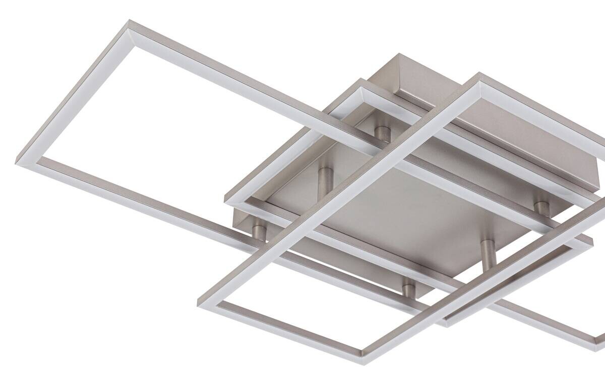 Nolo LED-Deckenleuchte Twin B/H/L: ca. 58x9,1x36 cm
