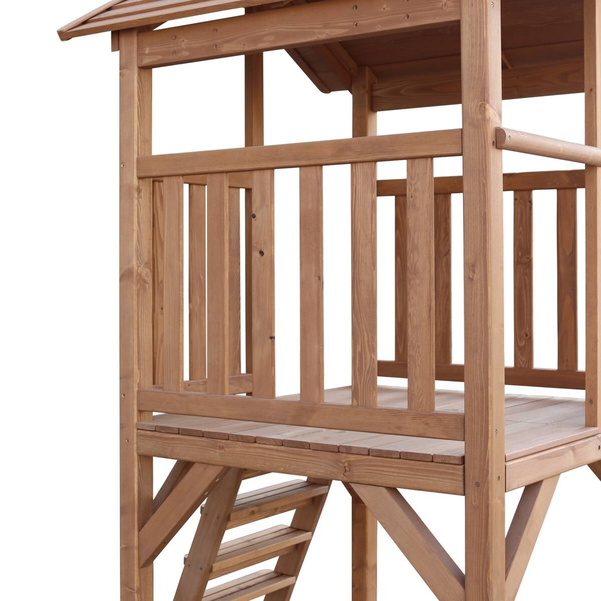 AXI Spielturm Beach Tower braun B/H/L: ca. 357x242x349 cm