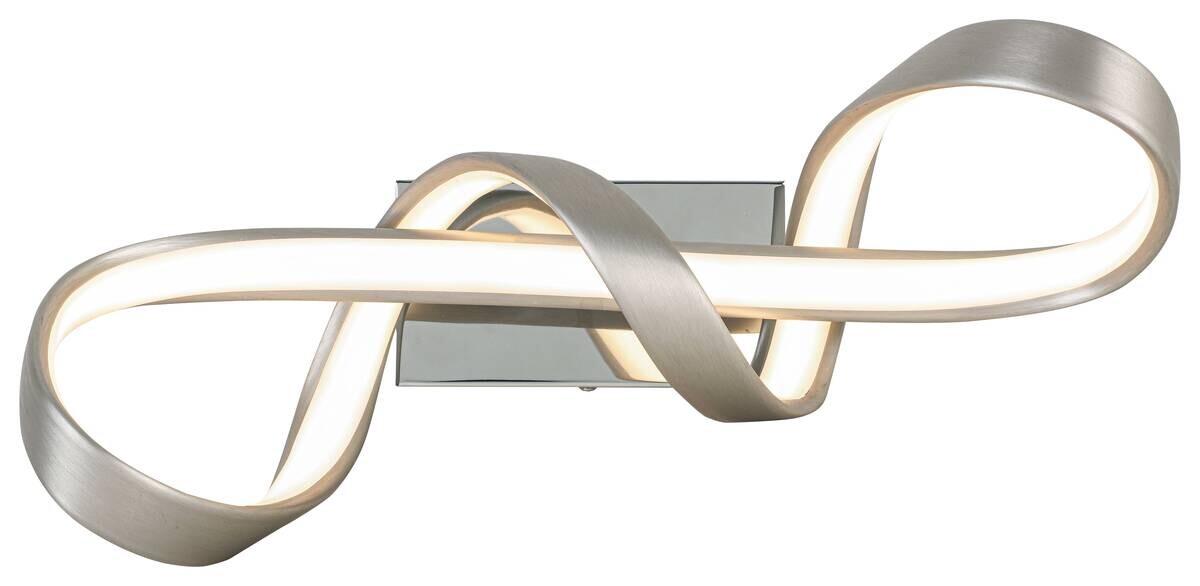 Nolo LED Deckenleuchte Jonathan Chrom Kunststoff Metall B/H/L: ca. 12x16x40 cm 1 Brennstellen