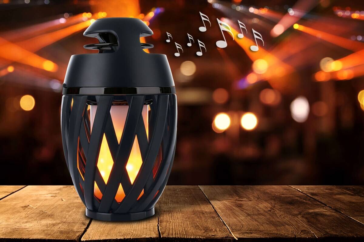 Näve Leuchten Tischleuchte 5243822 schwarz Kunststoff H/D: ca. 16,5x10 cm null 48 Brennstellen