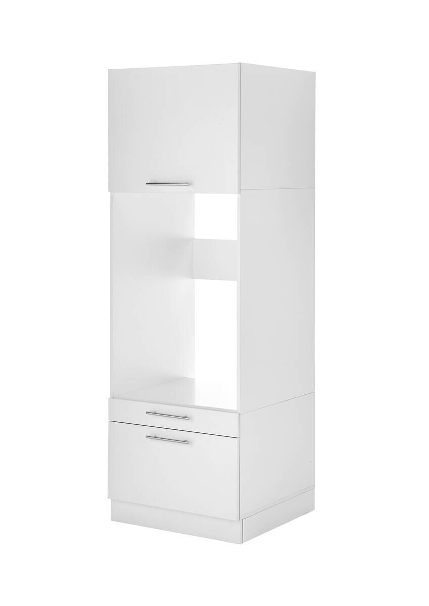 Respekta Waschmaschinenschrank Clara weiß matt B/H/T: ca. 67,4x200x67,6 cm