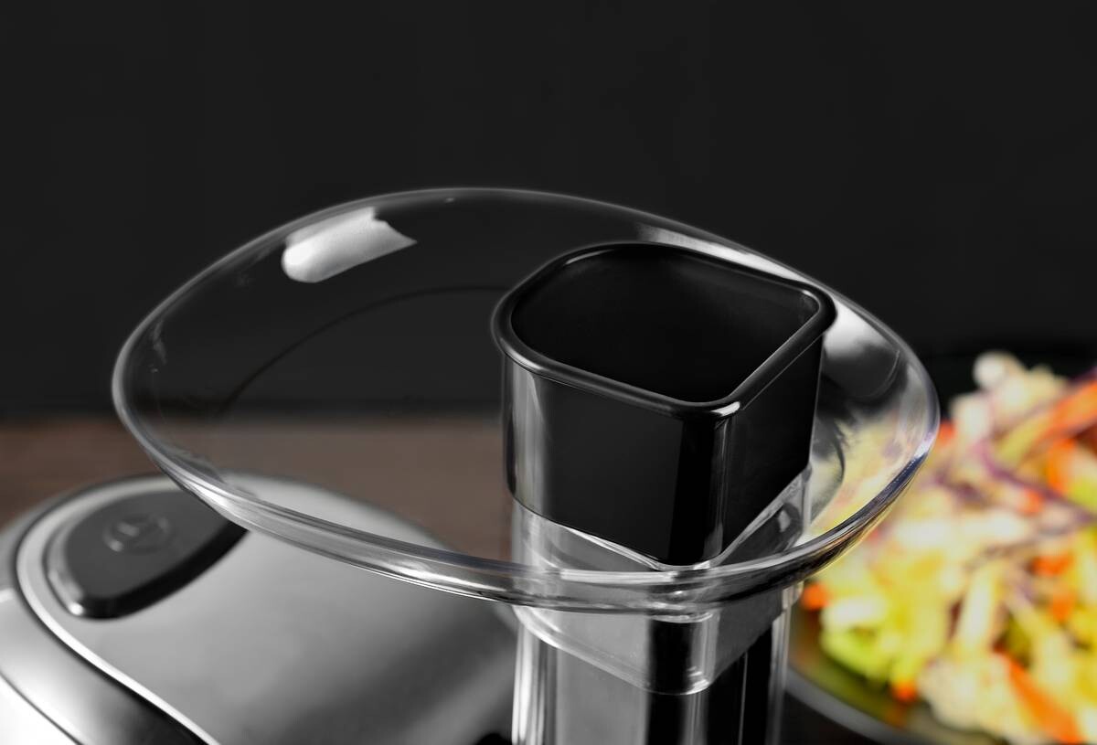 MASTERPRO Reibe elektrisch silber schwarz Edelstahl Kunststoff B/H/T: ca. 245x30,5x20,3 cm ca. 150 W