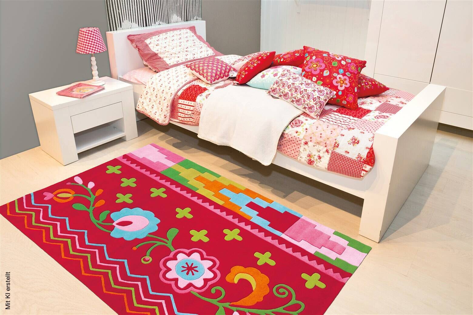 Arte Espina Kurzflorteppich Sam 4144 rosa B/L: ca. 170x240 cm