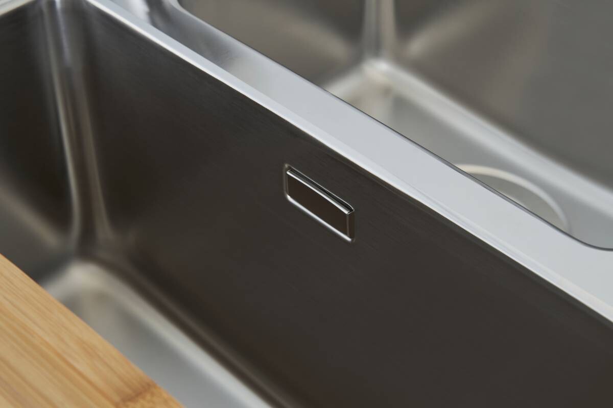 Respekta Einbauspüle Chicago 100 x 50 Edelstahl B/H/T: ca. 100x19x50 cm